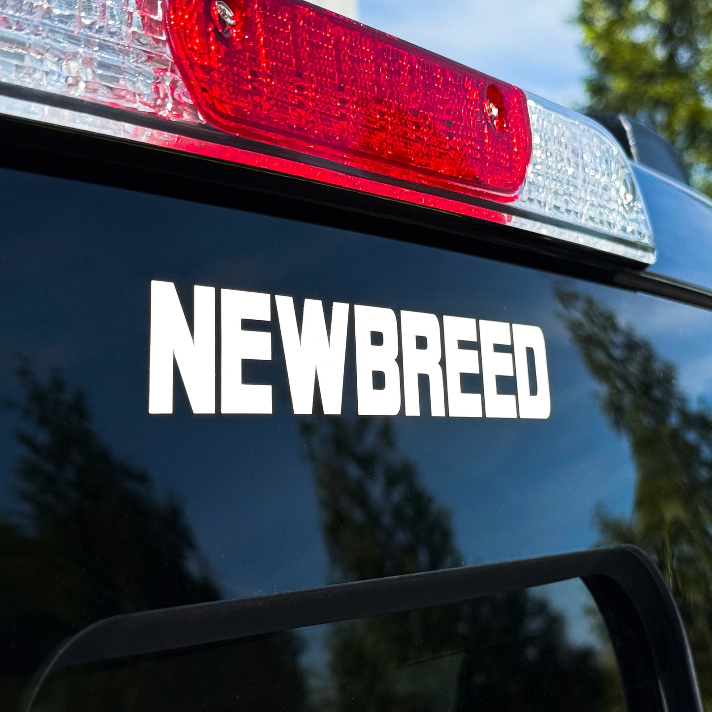 Vinyl Decal WHITE