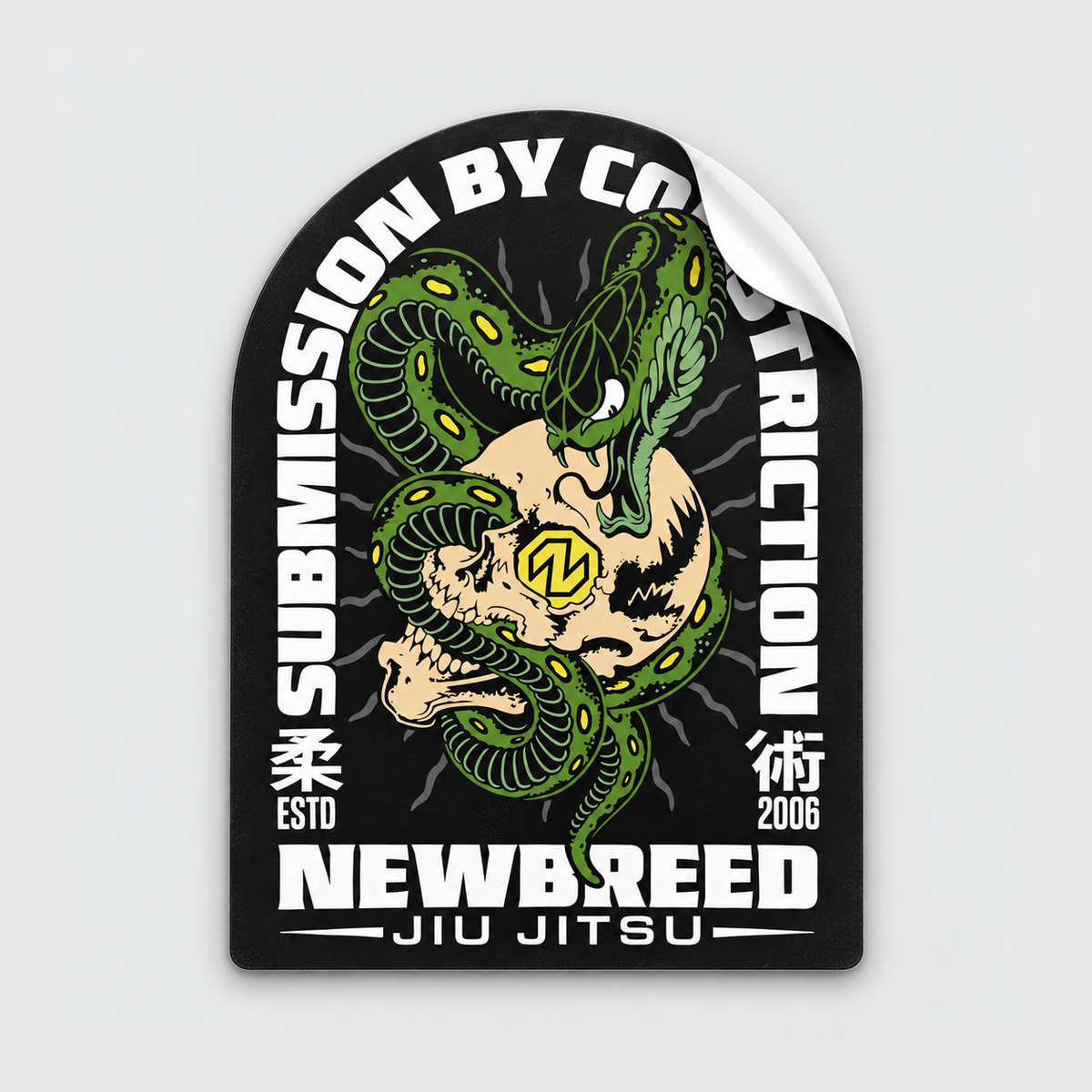 Submission By Constriction Sticker