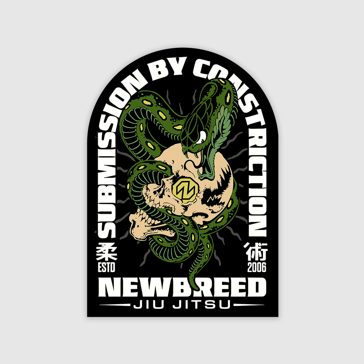 Submission By Constriction Sticker