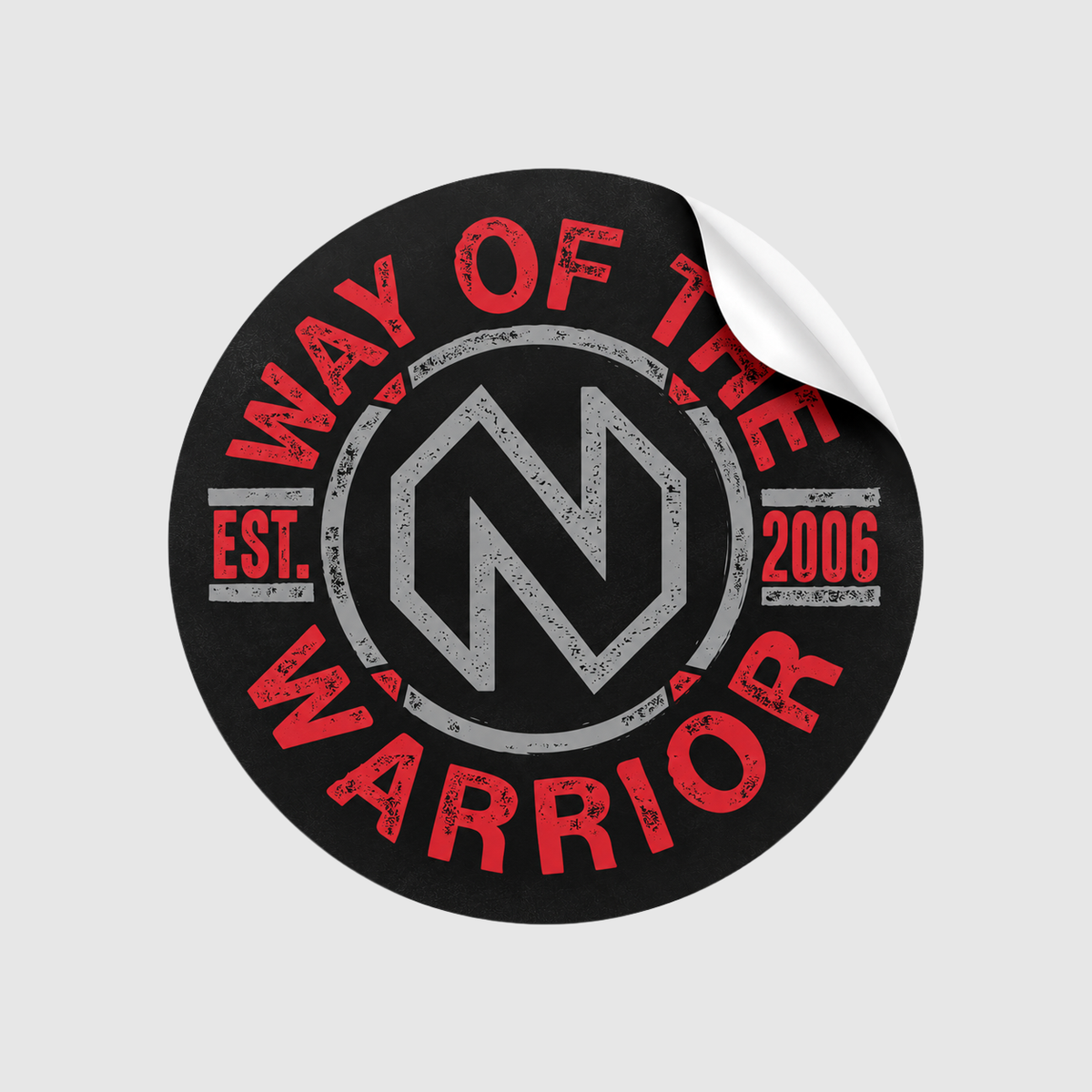 Way of the Warrior Sticker